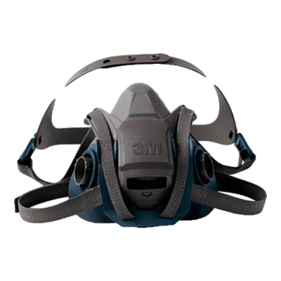 Máscara semifacial 3M série 6500 em silicone