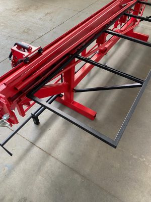 Máquina de dobrar chapa manual ZRF-M 4250 mm
