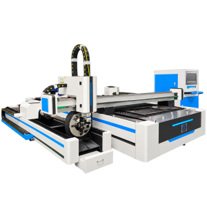 Máquina de corte laser fibra RB3015B para chapa e tubo