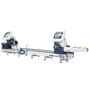Serra de dupla cabeça CNC GEMINI V R para corte de perfis
