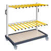 Carrinho para transporte CART V para transporte vertical de perfis