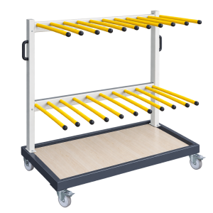 Carrinho para transporte CART V para transporte vertical de perfis