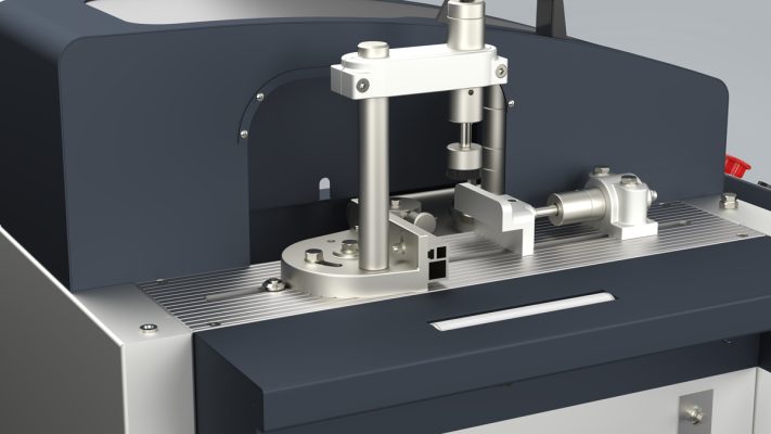 Fresadora de topos automática POLAR IV para perfis de alumínio e PVC