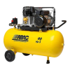 Compressor ABAC B26B de 90 L amarelo
