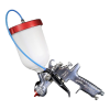 Pistola de pintura Iwata AZ3 HTE de gravidade com copo de 600 ml