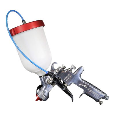 Pistola de pintura Iwata AZ3 HTE de gravidade com copo de 600 ml
