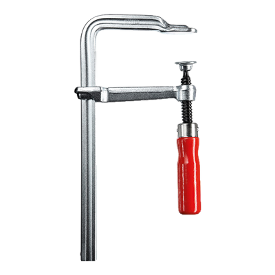 Grampo Bessey classiX GS em aço com punho vermelho