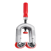 Grampo para orlas Bessey Kantenfix KF com punho vermelho