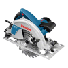 Serra circular Bosch GKS 85 azul com disco de 235 mm