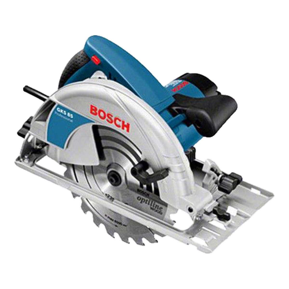 Bosch GKS 85 – serra circular 2200 W Serra circular Bosch GKS 85 azul com disco de 235 mm