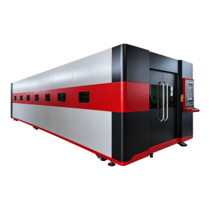 CNCColgar 3015, máquina de corte laser de fibra de 6 kW com cabine fechada