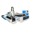 CNCColgar RB3015B, máquina de corte laser de fibra para chapa e tubo com bucha rotativa
