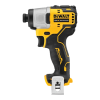 Aparafusadora de impacto DCF801D2 DeWALT 12V XR amarela e preta