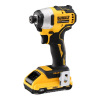 Aparafusadora de impacto DCF809 DeWALT 18V com bateria