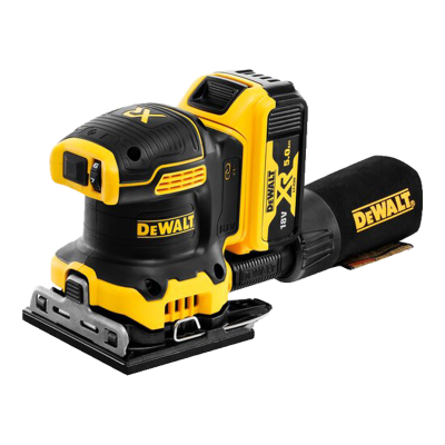 Lixadora vibratória DeWALT DCW200 18V com bateria