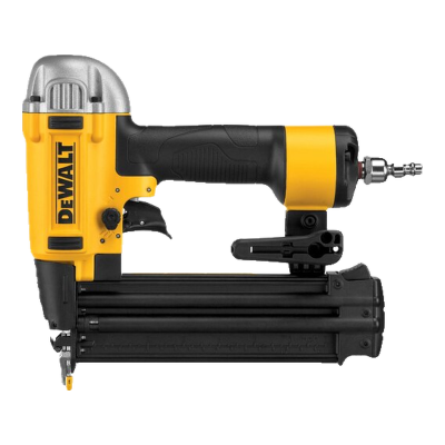 Pregadora de acabamento DeWALT DPN1850PP amarela e preta