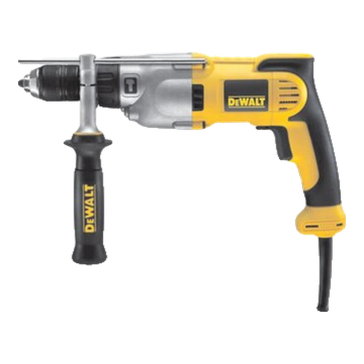 DeWALT DWD524KS – berbequim de percussão 1100 W Berbequim de percussão DeWALT DWD524KS com punho lateral