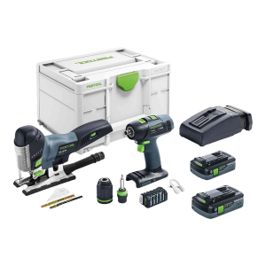 Kit de montagem Festool T 18+3 e PSC 420 com Systainer