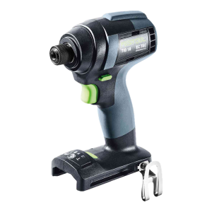 Aparafusadora de impacto Festool TID 18 verde e preta