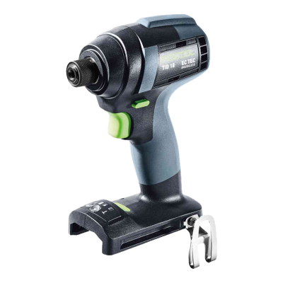 Aparafusadora de impacto Festool TID 18 verde e preta