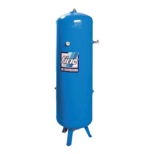 Depósito de ar comprimido FIAC vertical de 270 L azul