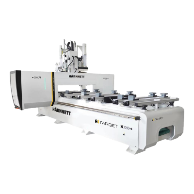 CNC Härnnett Target Alumínio com mesa de consolas