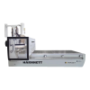 Härnnett Target Flex, CNC nesting com mesa plana e pórtico