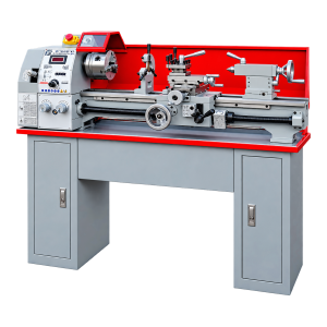 Torno para metal Holzmann ED750FDQ com barramento e móvel de apoio