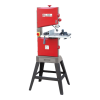Serra de fita Holzmann HBS245HQ vermelha com base