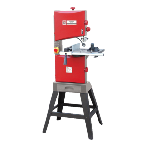 Serra de fita Holzmann HBS245HQ vermelha com base
