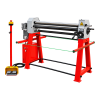 Curvadora motorizada Holzmann RBM1020E de 3 rolos com pedal
