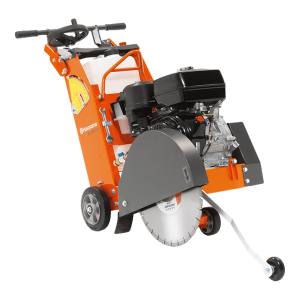 Cortadora de solo Husqvarna FS 400 LV laranja com disco