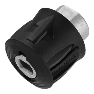 Adaptador Kärcher de rosca para engate rápido Quick Connect, preto e metálico