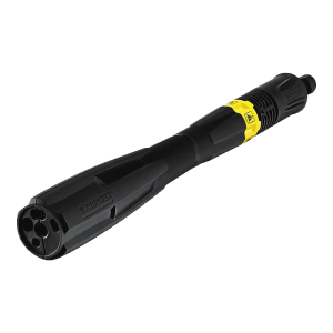 Lança Multi Power Kärcher preta com cabeça de vários jatos