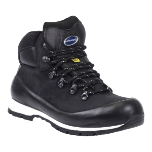 Bota de segurança Lavoro E22 S3 em nobuck preto