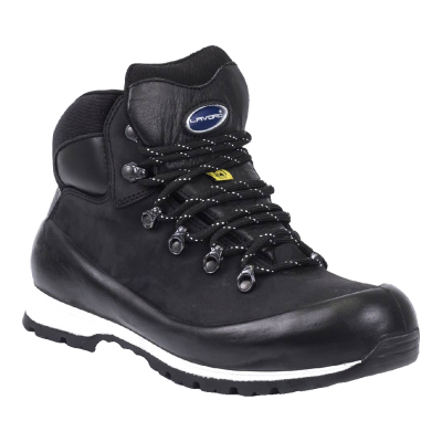 Bota de segurança Lavoro E22 S3 em nobuck preto