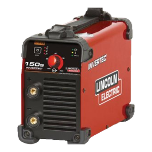 Máquina de soldar Lincoln Invertec 150S vermelha