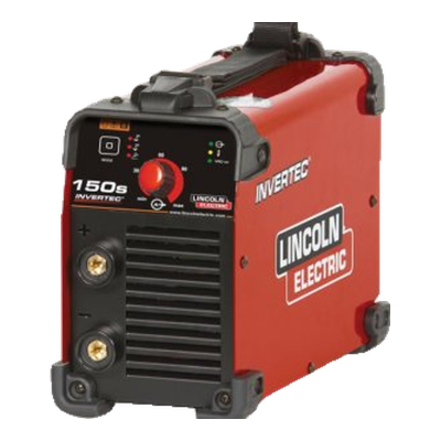 Máquina de soldar Lincoln Invertec 150S vermelha