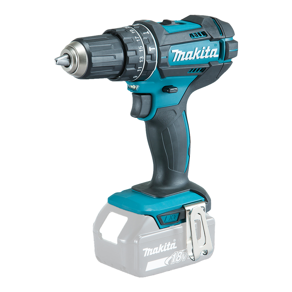 Makita DHP482Z – berbequim com percussão 18V Berbequim com percussão Makita DHP482Z 18V, azul e preto