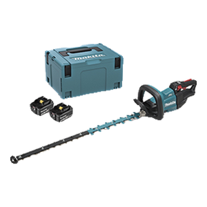 Corta-sebes a bateria Makita DUH751PTJ com Makpac e baterias