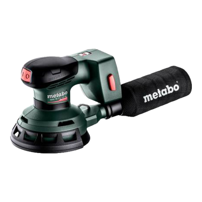 Lixadora excêntrica Metabo SXA 18 LTX 125 BL a bateria