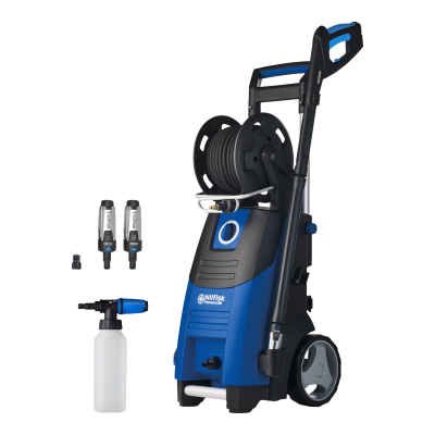 Lavadora de alta pressão Nilfisk Premium 200-15 azul com acessórios