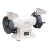 Esmeril de bancada Optimum branco com duas mós