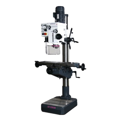 Engenho de furar Optimum DH 40CT com mesa de coordenadas