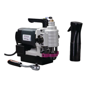 OPTIdrill DM 38VF, berbequim magnético compacto Optimum com acessórios