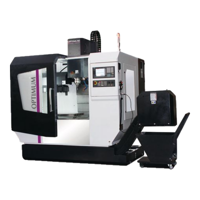 OPTImill F 150E, centro de maquinagem vertical Optimum com comando Siemens
