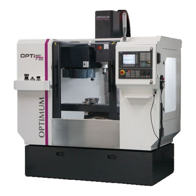 OPTImill F 80, centro de maquinagem CNC compacto Optimum com comando Siemens