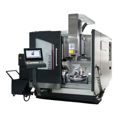 OPTImill FU 5-600 HSC 15, centro de maquinagem de 5 eixos Optimum com mesa basculante