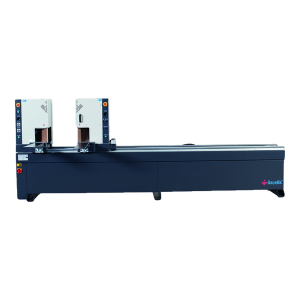 Orion II SN da OZ Machine, soldadora automática de duas cabeças para perfis de PVC