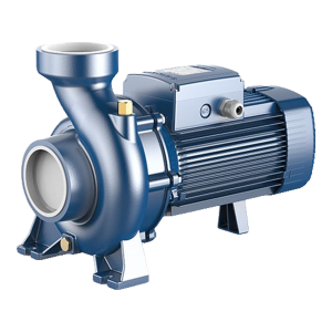 Bomba centrífuga Pedrollo HF azul com motor elétrico